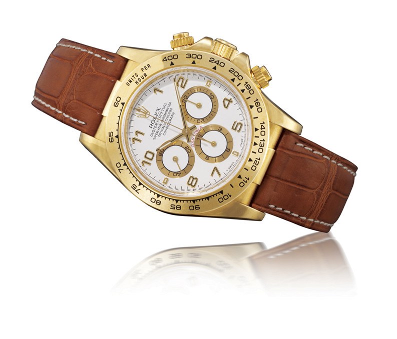 ROLEX, "DAYTONA" REF. 16518

18K GOLD SELF-WINDING CHRONOGRAPH WRISTWATCH