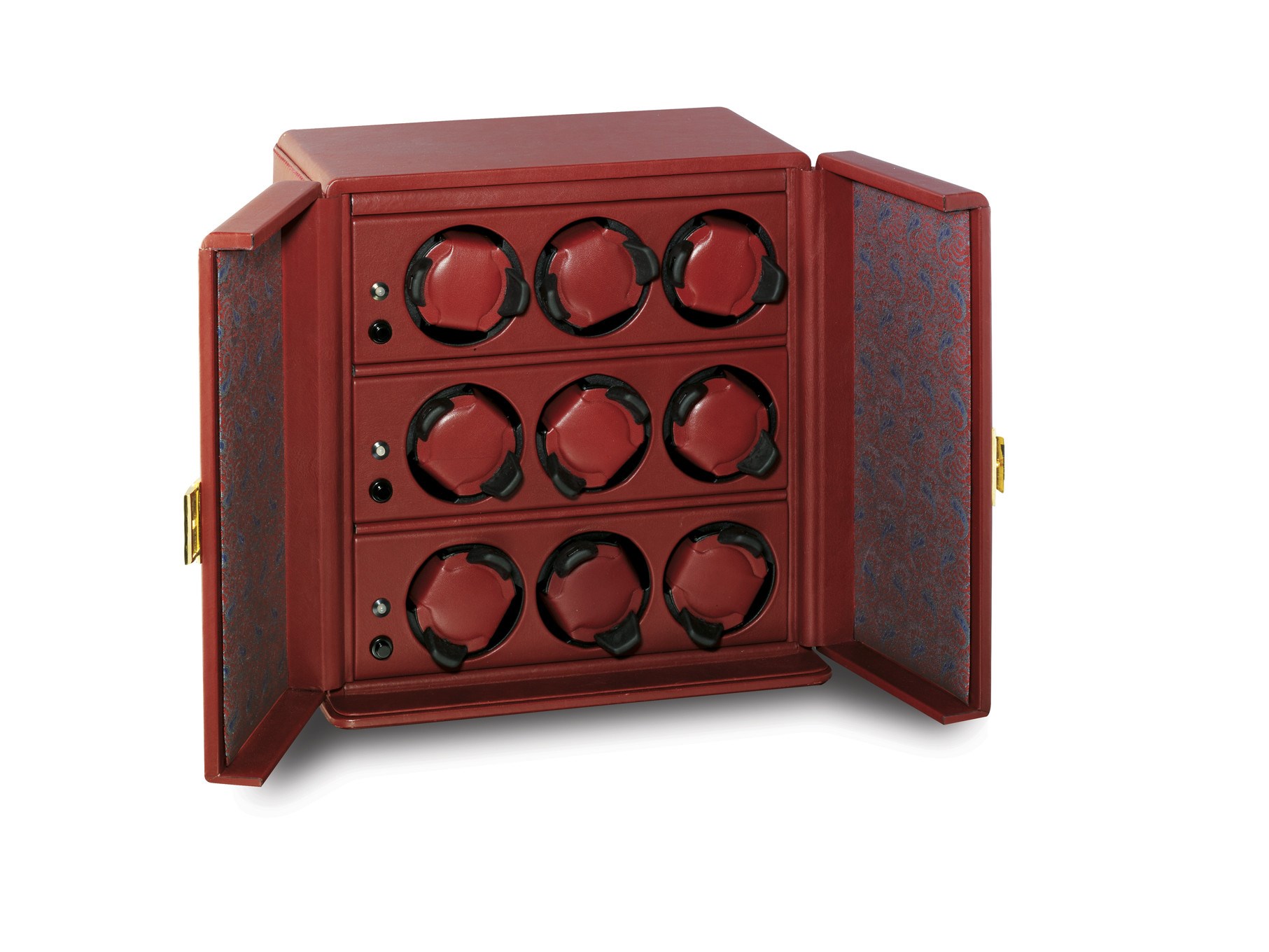 SCATOLA DEL TEMPO

LEATHER WATCH WINDER WITH NINE ROTORS