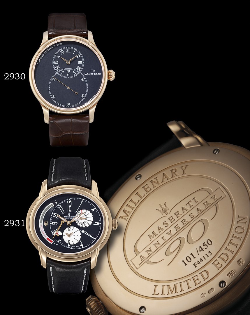 AUDEMARS PIGUET, "MILLENARY - MASERATI ANNIVERSARY"

18K PINK GOLD SELF-WINDING TWO-TIME-ZONE OVAL WRISTWATCH WITH POWER-RESERVE AND DAY AND NIGHT INDICATION, IN FACTORY SEALED BAG, LIMITED EDITION OF 450 PIECES, MADE IN 2004 TO MARK THE 90TH ANNIVERSARY OF MASERATI