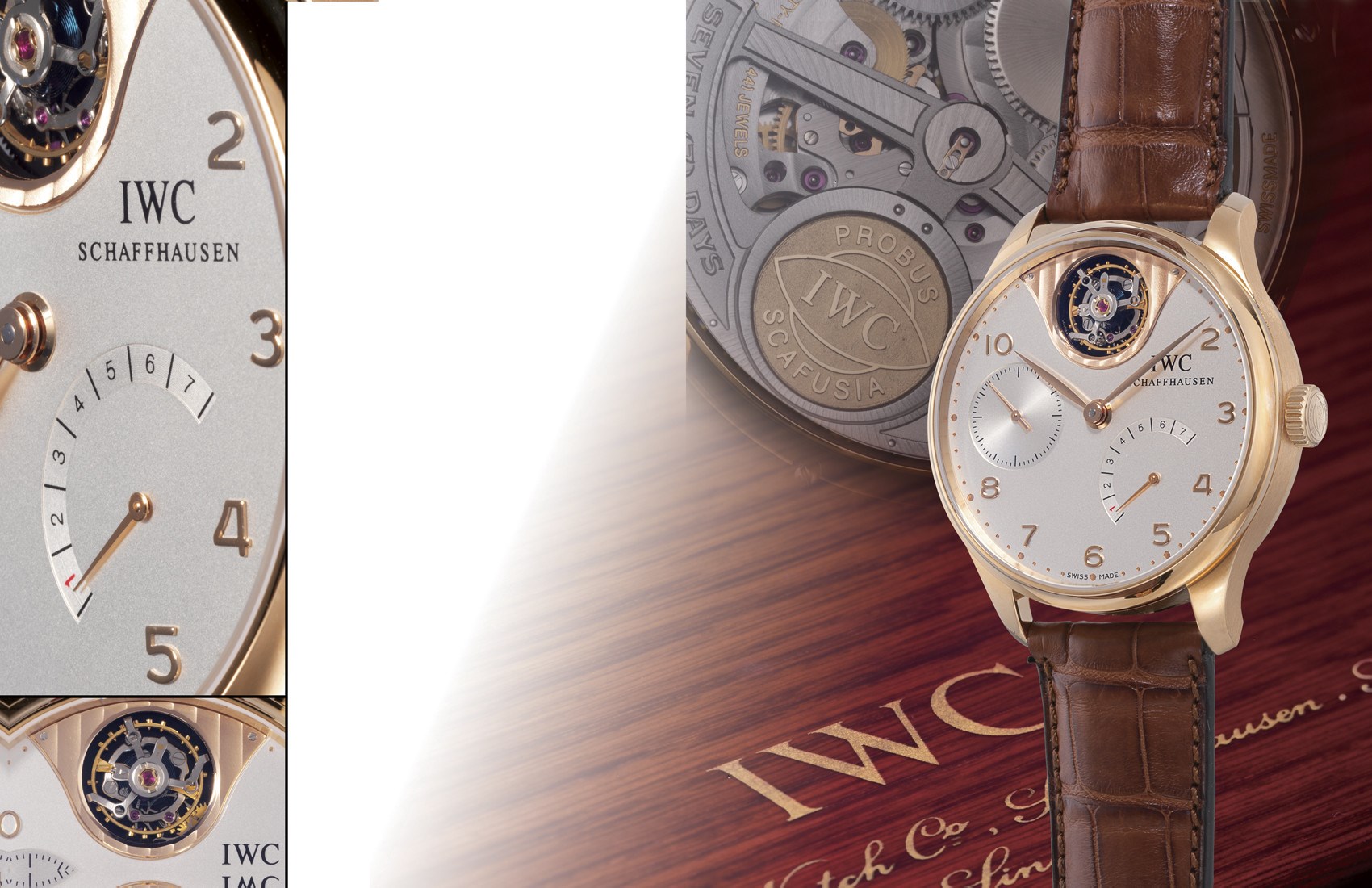 IWC, "PORTUGUESE TOURBILLON MYSTÈRE"

18K GOLD SELF-WINDING TOURBILLON WRISTWATCH WITH SMALL SECONDS AND SEVEN-DAY POWER-RESERVE, LIMITED EDITION OF 250 PIECES