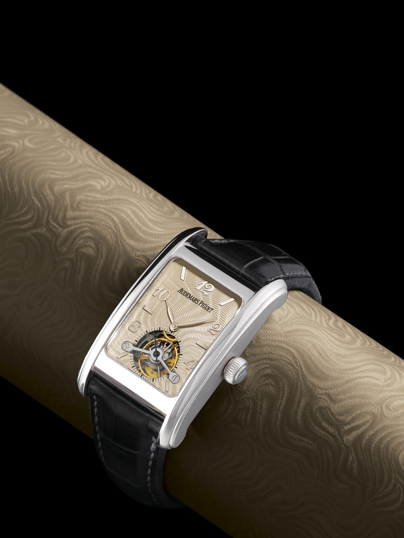 AUDEMARS PIGUET, "EDWARD PIGUET TOURBILLON"

18K WHITE GOLD MANUAL-WINDING RECTANGULAR TOURBILLON WRISTWATCH