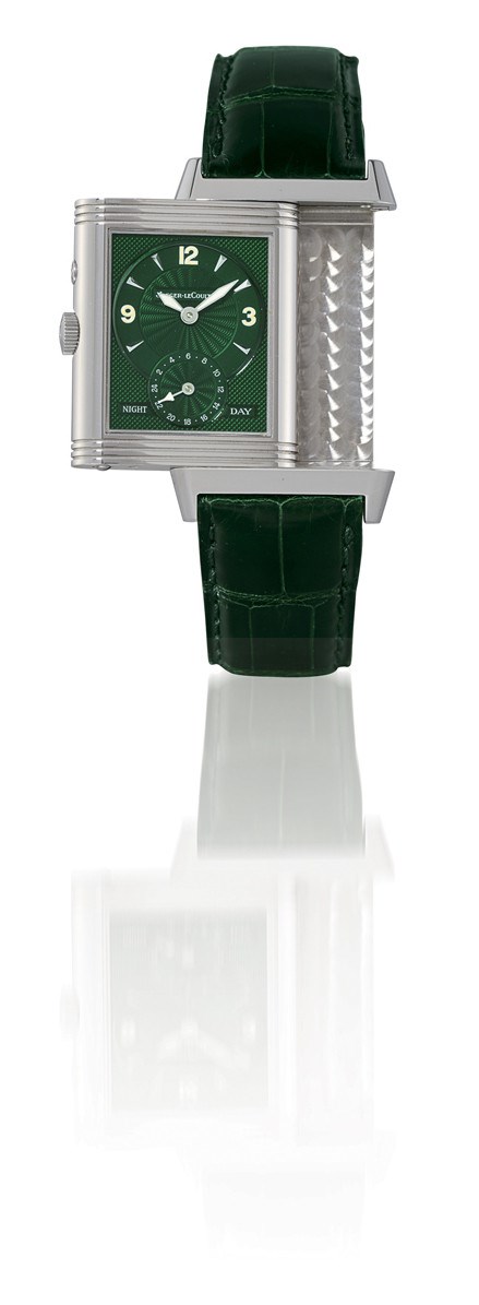JAEGER-LECOULTRE, "REVERSO SÉRIE PREMIÉRE DAY AND NIGHT"

STAINLESS STEEL MANUAL-WINDING RECTANGULAR DOUBLE-DIALED TWO-TIME-ZONE WRISTWATCH WITH SMALL SECONDS, LIMITED EDITION OF 300 PIECES
