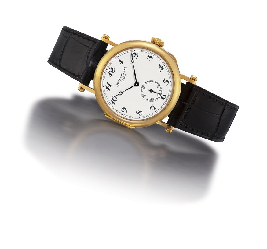 PATEK PHILIPPE, 150TH ANNIVERSARY OFFICER REF. 3960J

18K GOLD MANUAL-WINDING WRISTWATCH WITH SMALL SECONDS, LIMITED EDITION OF 2,000 PIECES, MADE IN 1989 TO COMMEMORATE THE 150TH ANNIVERSARY OF PATEK PHILIPPE