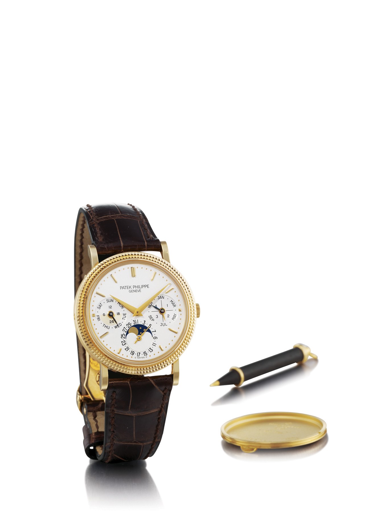 PATEK PHILIPPE, REF. 5039R

18K PINK GOLD SELF-WINDING PERPETUAL CALENDAR WRISTWATCH WITH MOON-PHASE DISPLAY