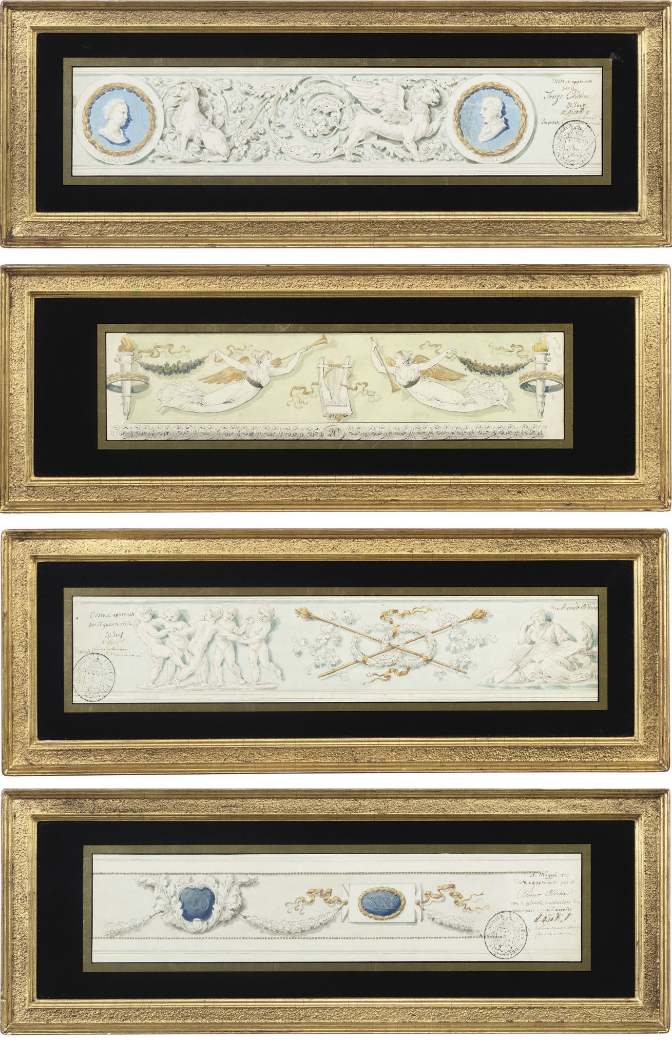 ATTRIBUTED TO PIETRO GHINELLI (ITALIAN, CIRCA 1823)