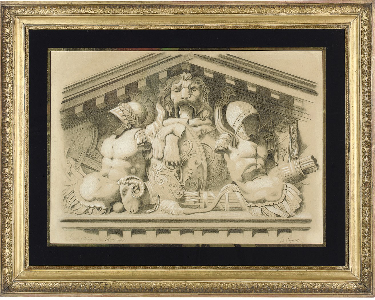 E. Laquerbe (French, 19th Century)