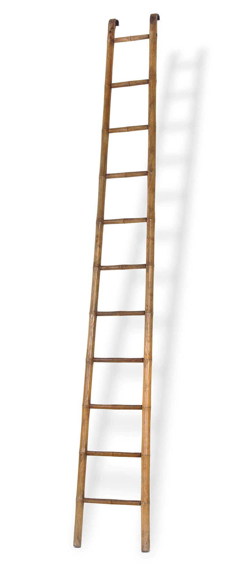 AN ELM LIBRARY LADDER