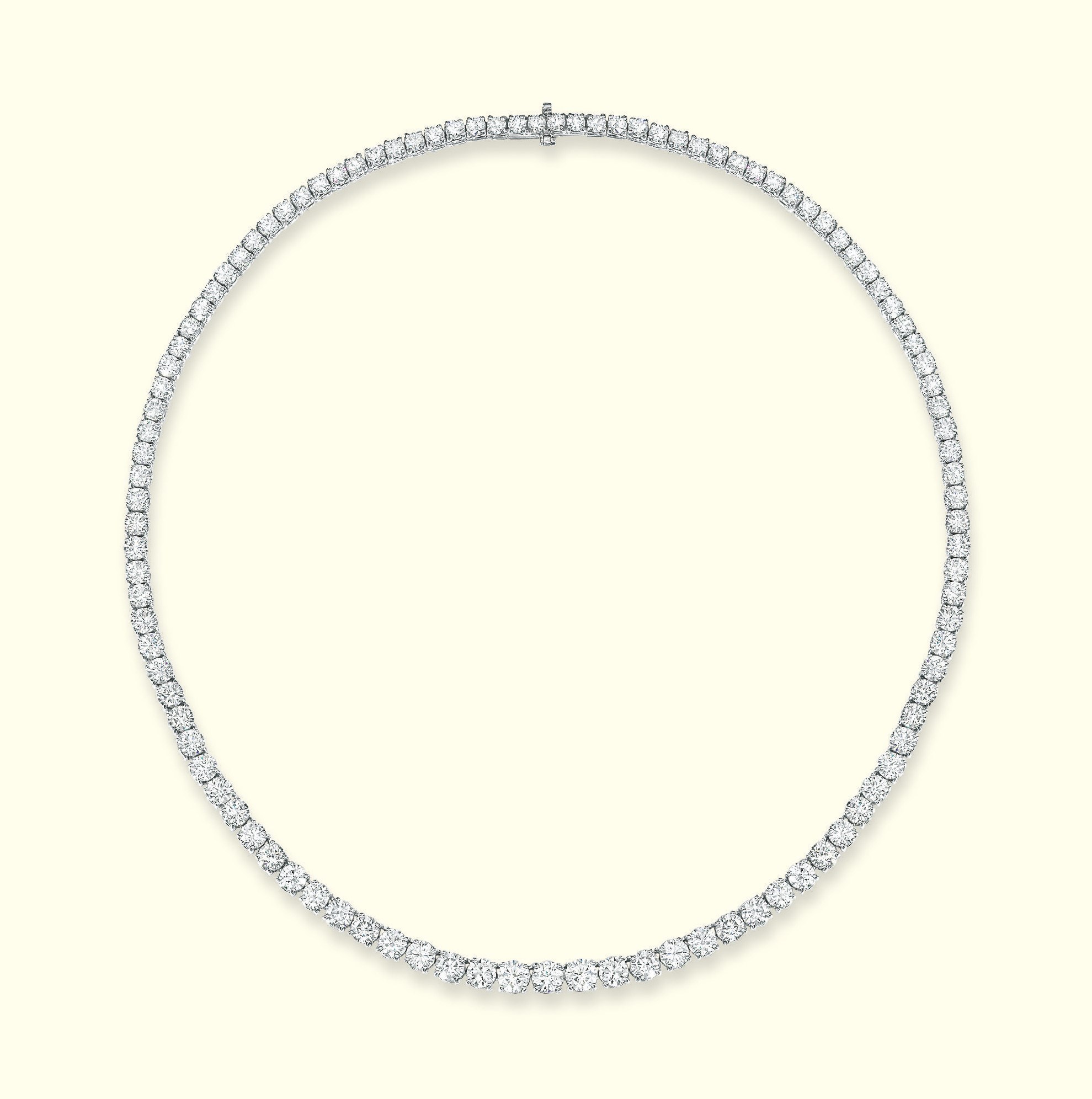 A DIAMOND LINE NECKLACE