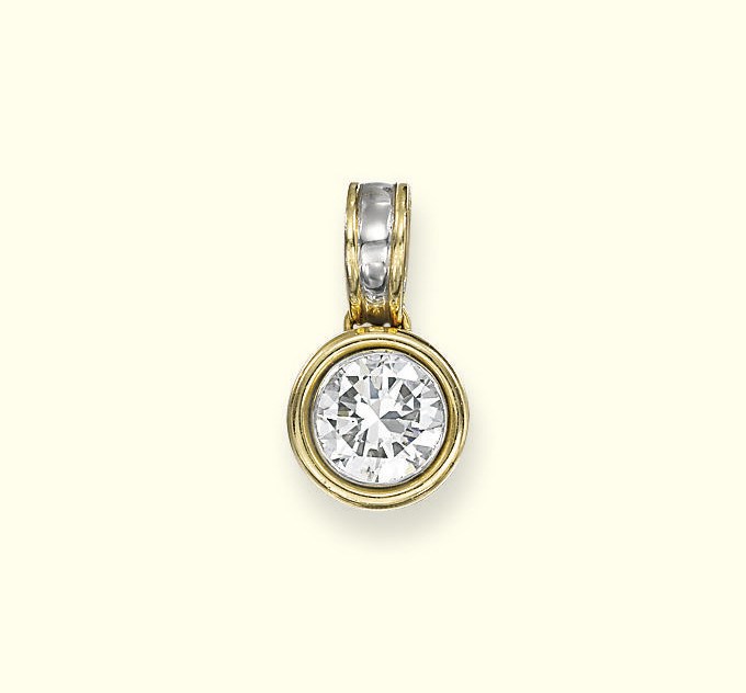 A DIAMOND PENDANT