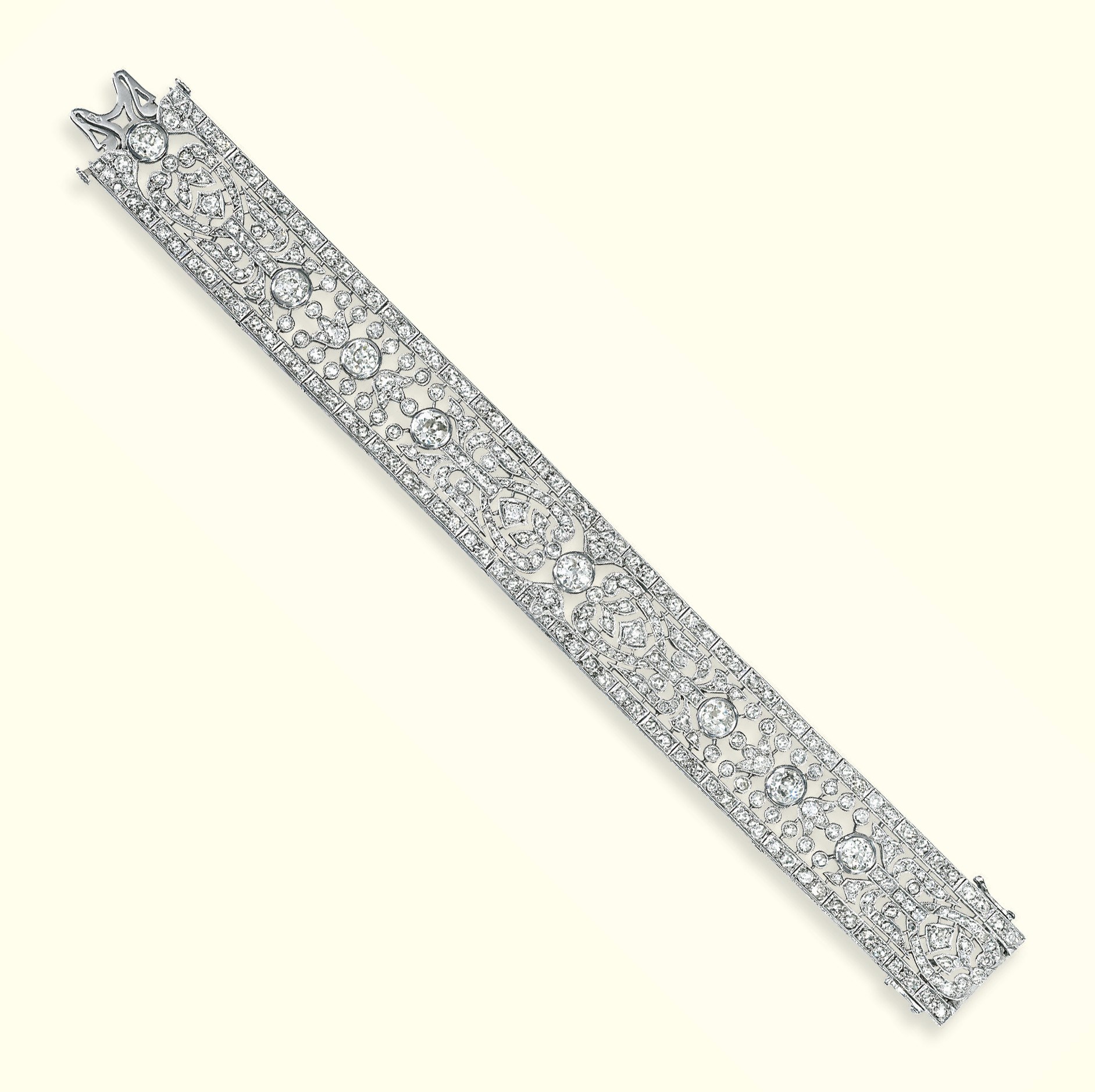 A BELLE EPOQUE DIAMOND BRACELET