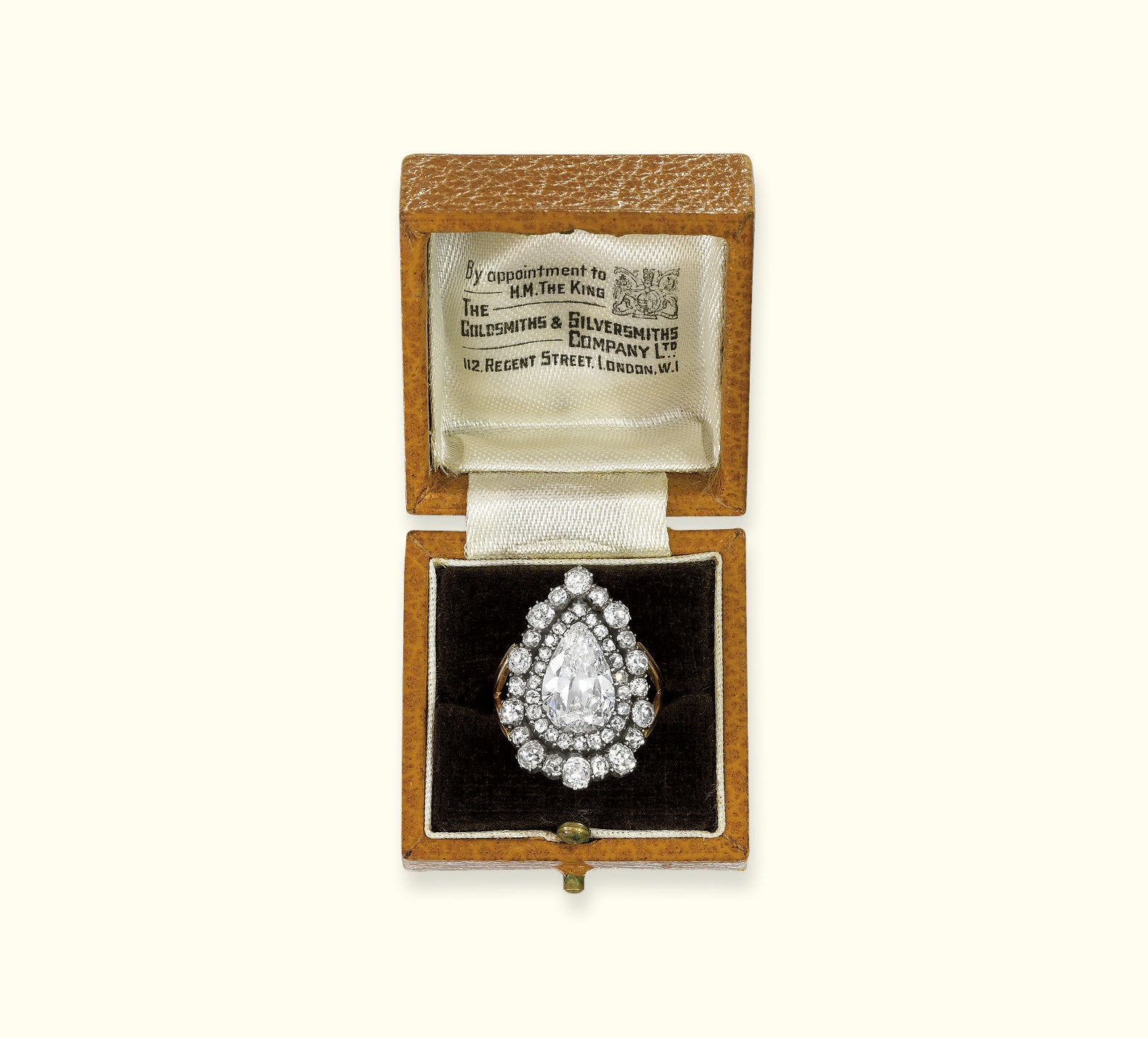 A GEORGE III DIAMOND RING