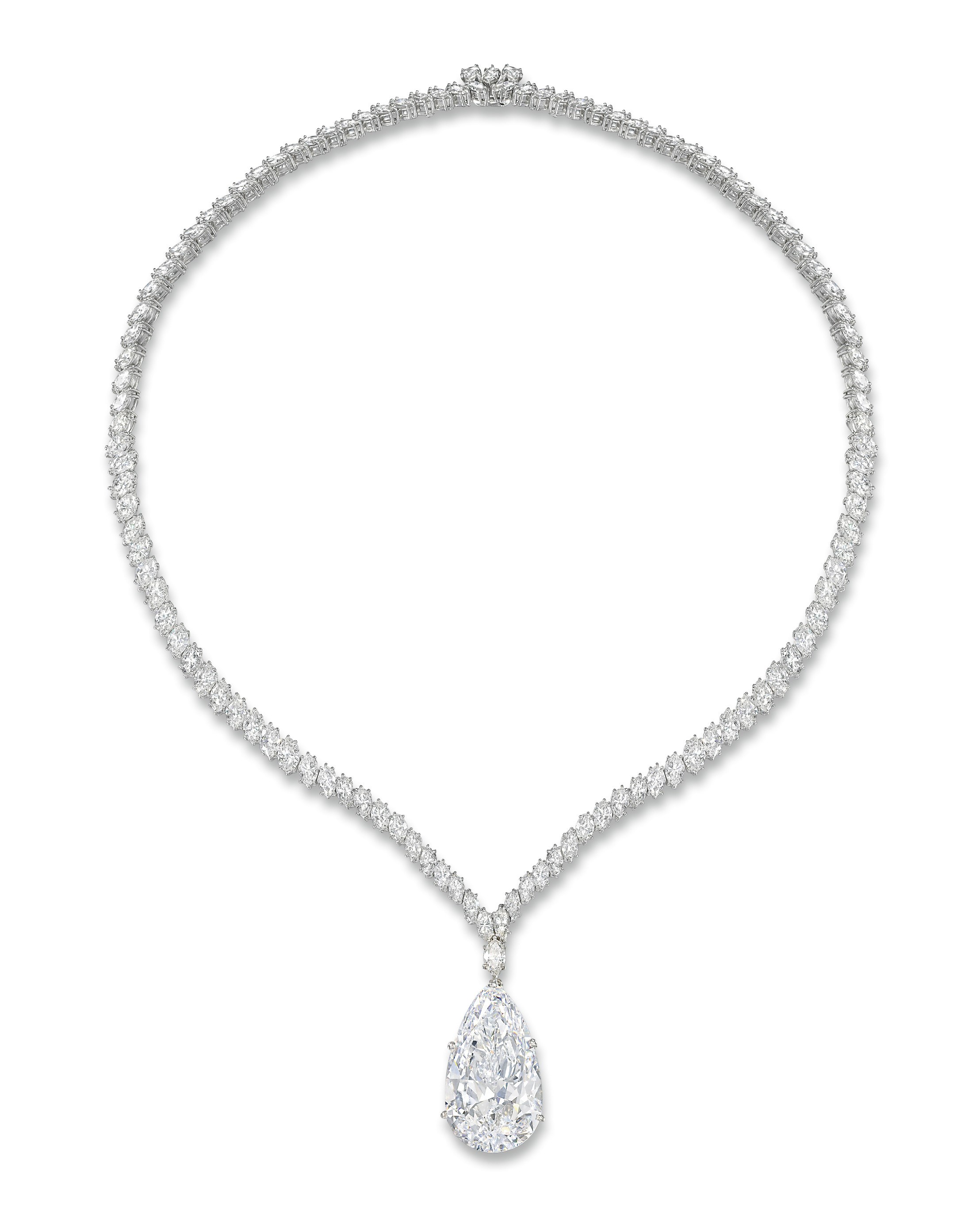 A VERY IMPORTANT DIAMOND NECKLACE, BY HARRY WINSTON