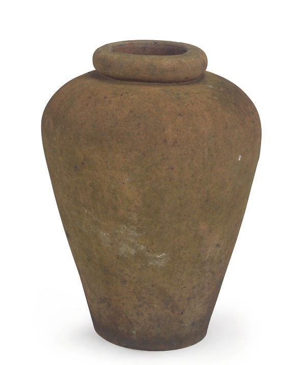 A TERRACOTTA 'ALI-BABA' JAR