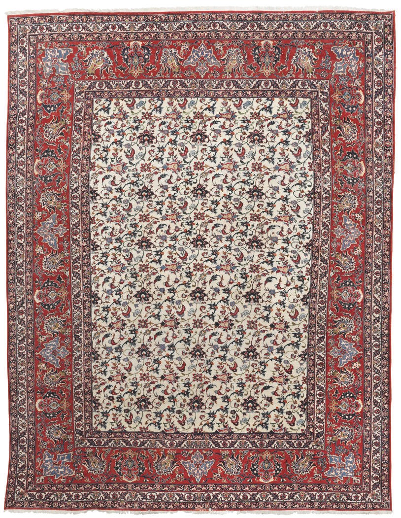 A fine Isfahan carpet
