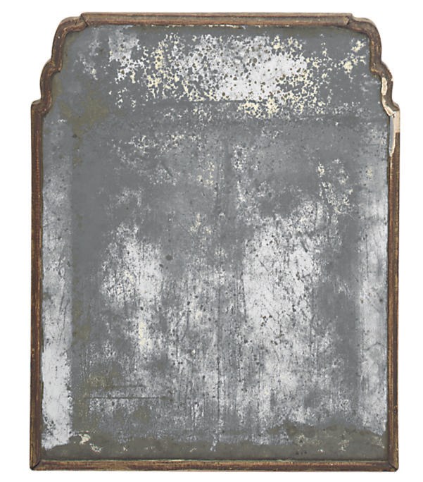 A QUEEN ANNE PAINTED MIRROR