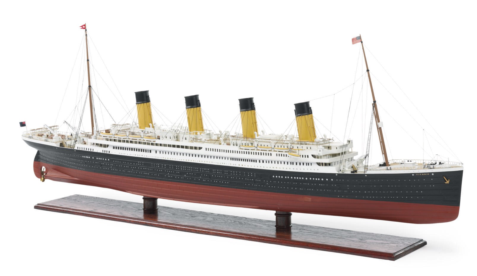 A large display quality model of the R.M.S. Titanic
