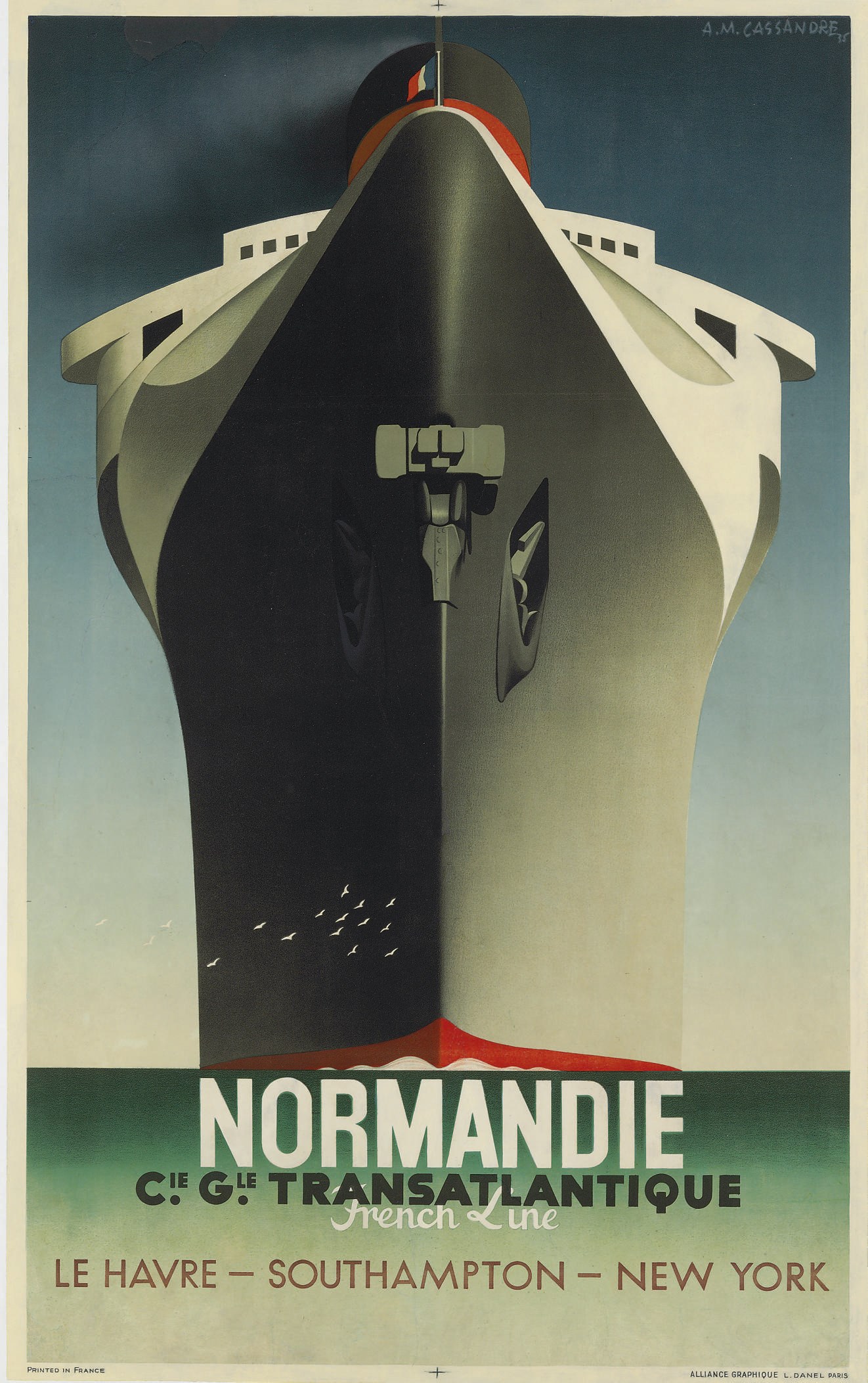 A. M. CASSANDRE, (ADOLPHE MOURON, 1901-1968)