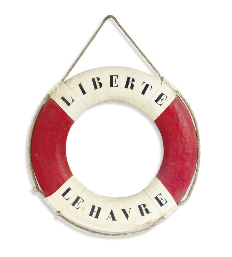 A life ring from the S.S. Liberte