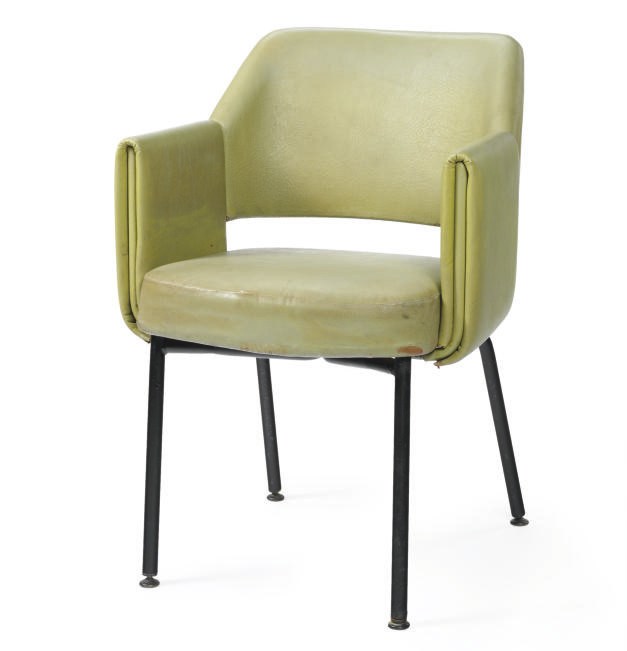 A dining chair for the Versailles dining room on board the S.S. France