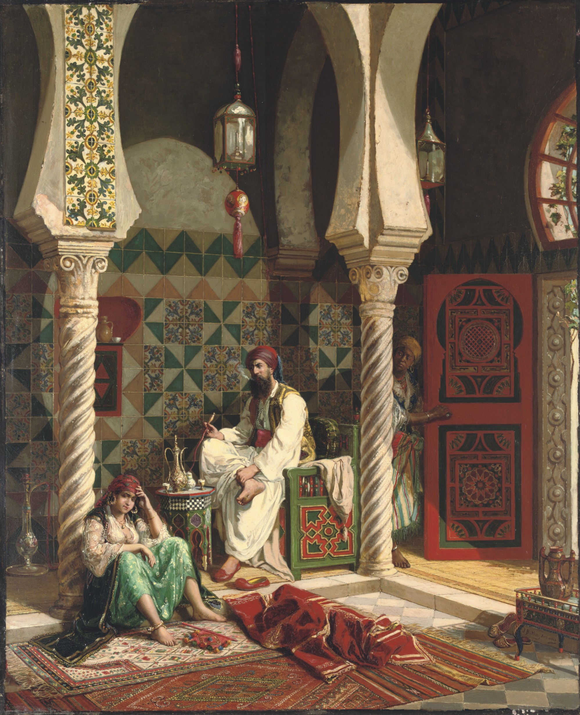 Jan Baptist Huysmans (Belgian, 1826-1906)