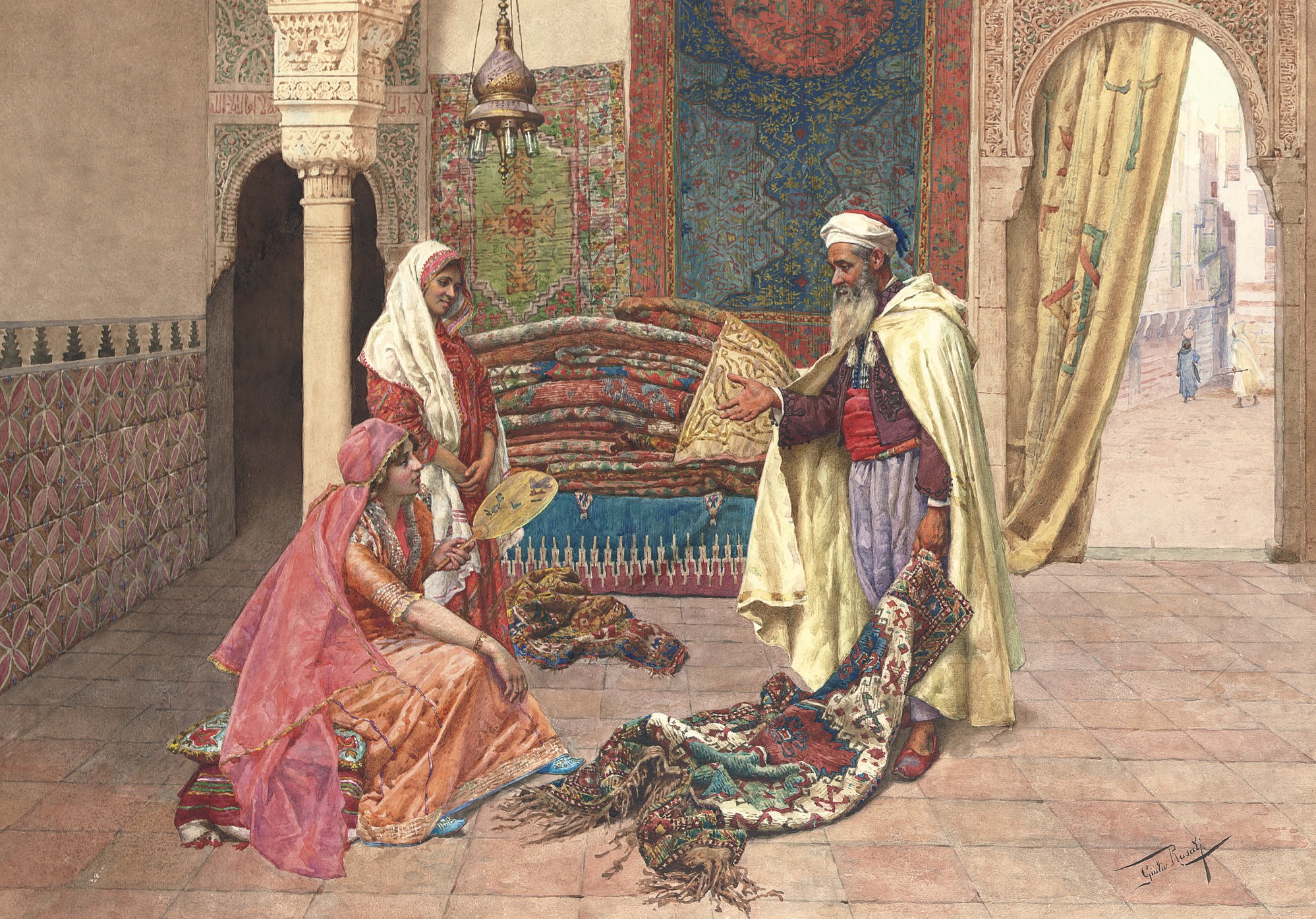 Giulio Rosati (Italian, 1858-1917)