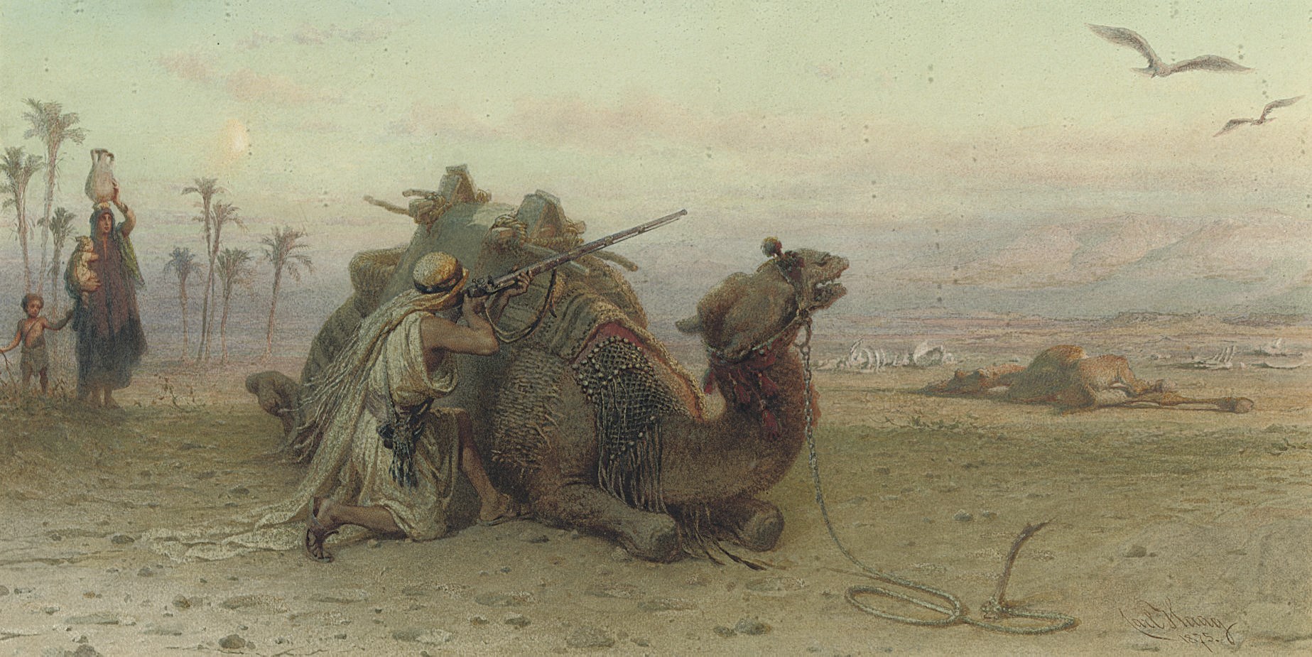 Carl Haag (German, 1820-1915)