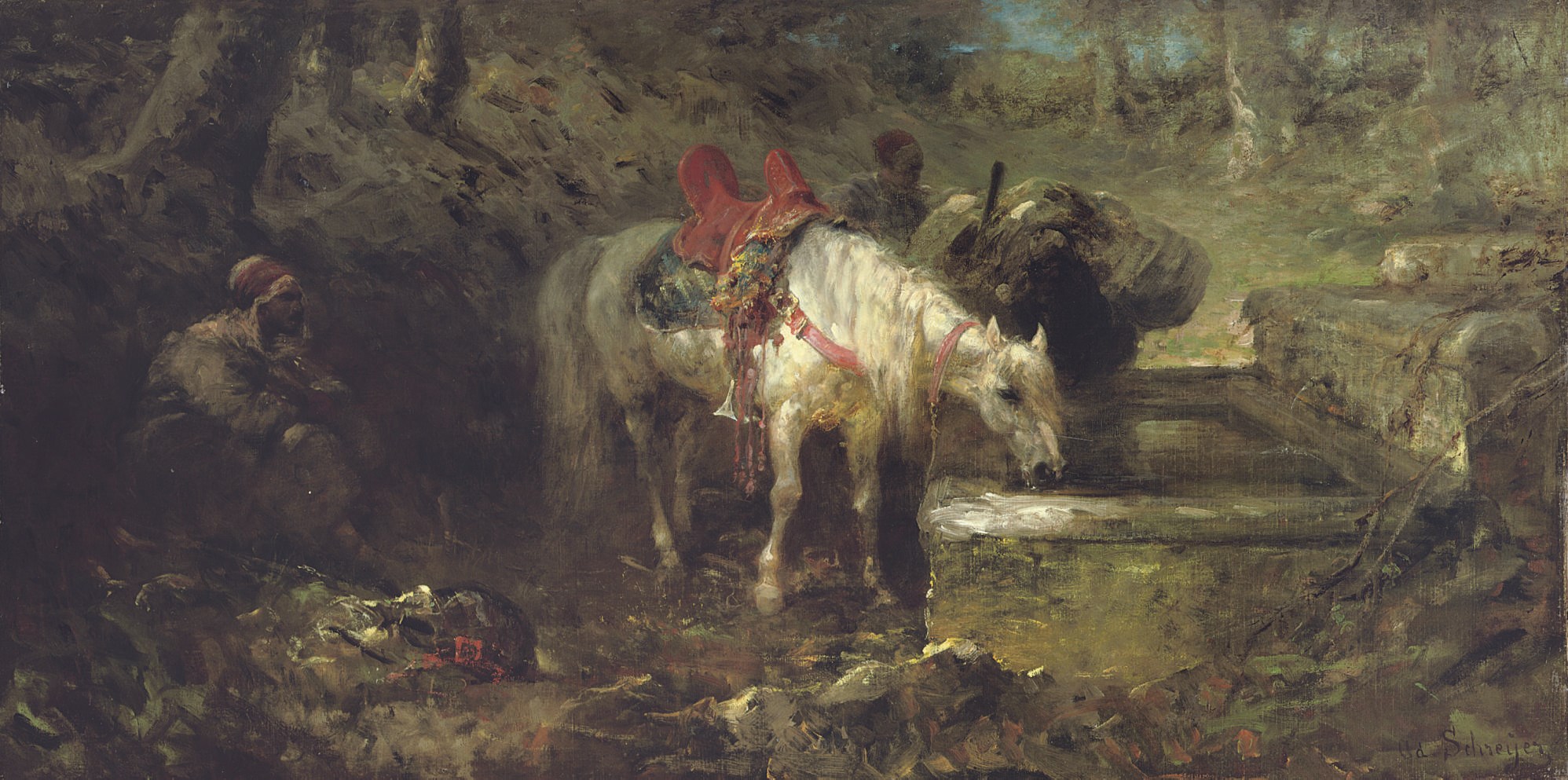 Adolphe Schreyer (German, 1828-1899)
