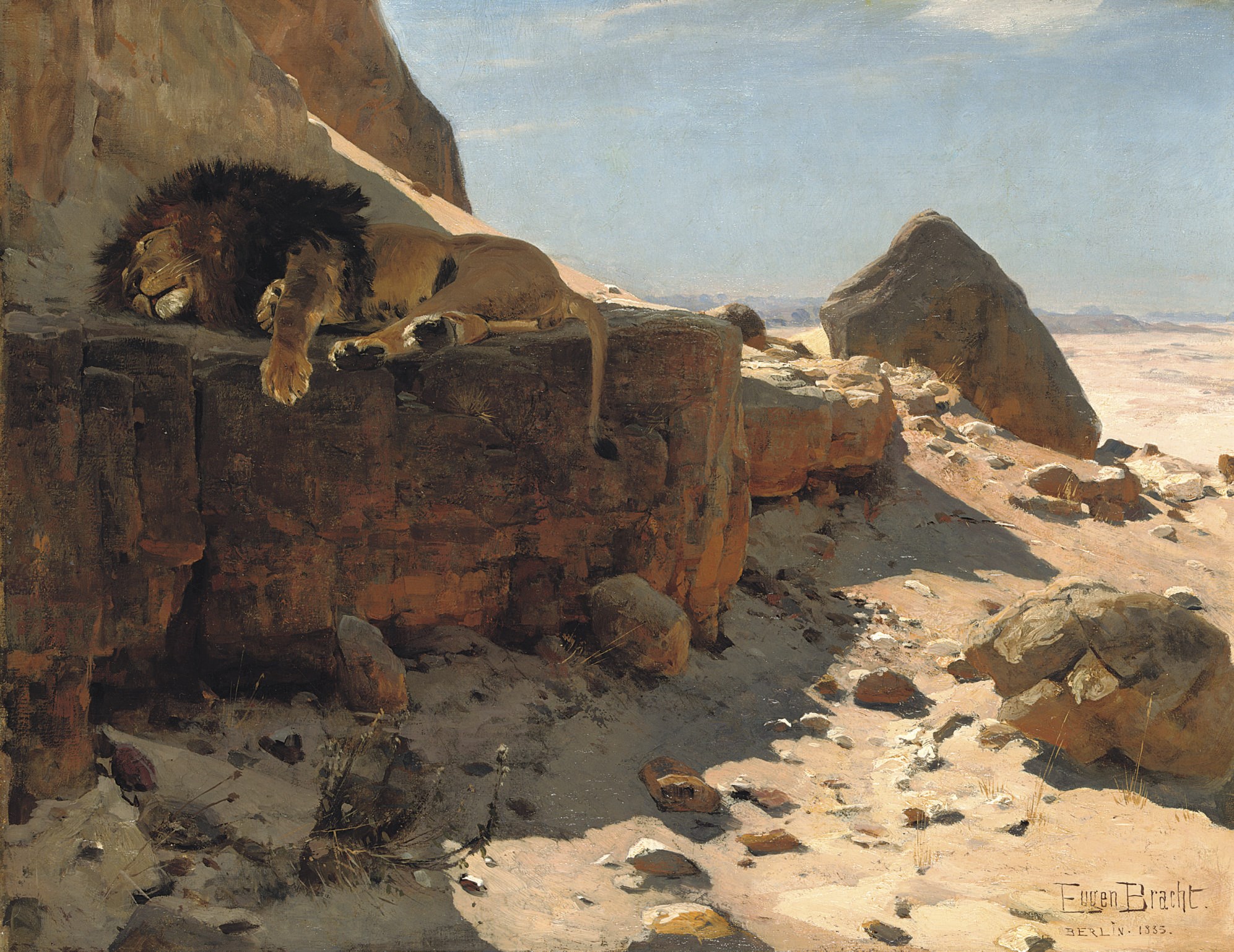 Eugen Felix Prosper Bracht (Swiss, 1842-1921)