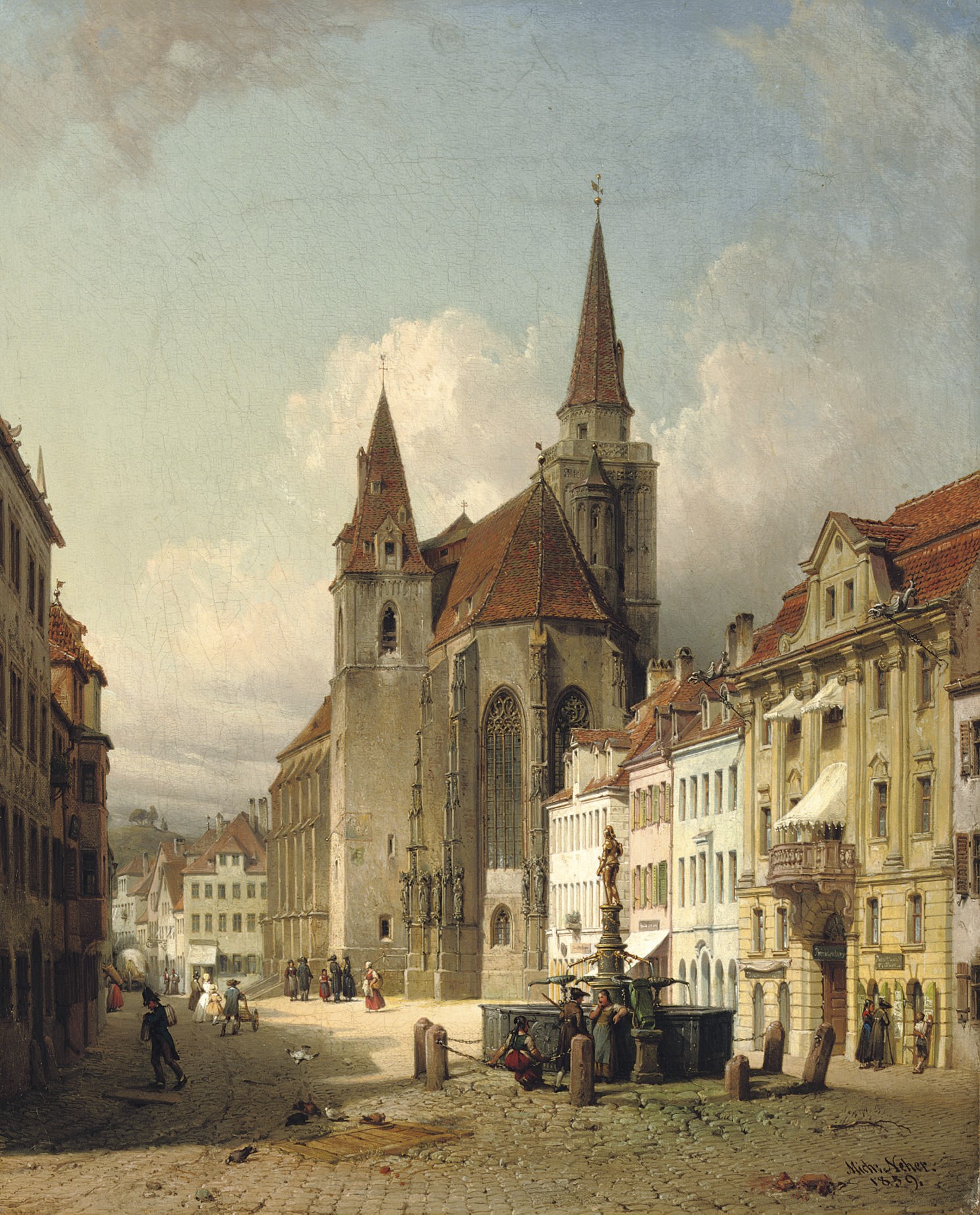 Michael Neher (German, 1798-1876)