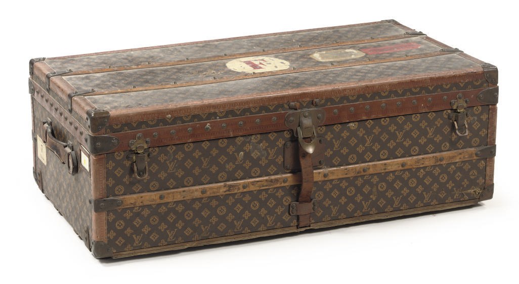 A LOUIS VUITTON SUITCASE