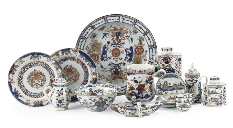 A group of Chinese Imari porcelain