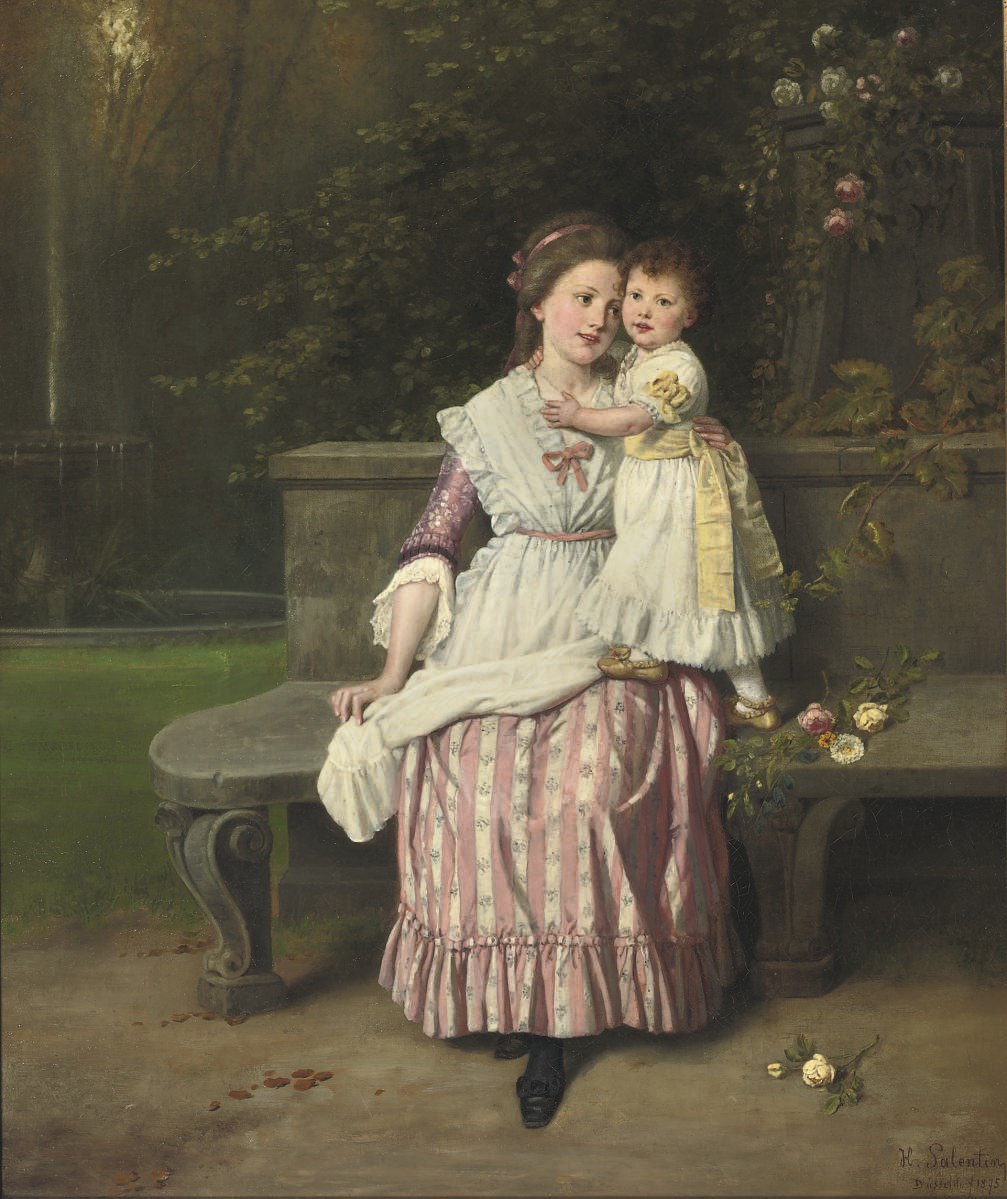 Hubert Salentin (German, 1822-1910)