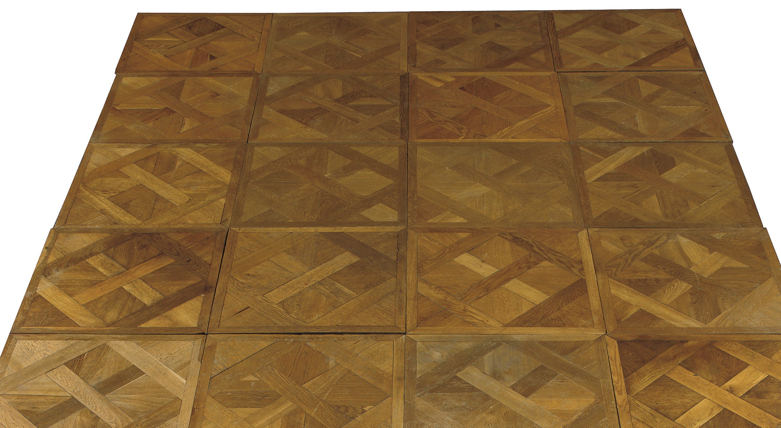 A GERMAN OAK PARQUET FLOOR