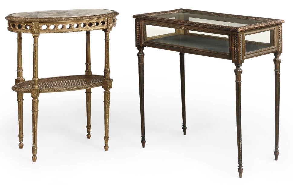A GILTWOOD OCCASIONAL TABLE
