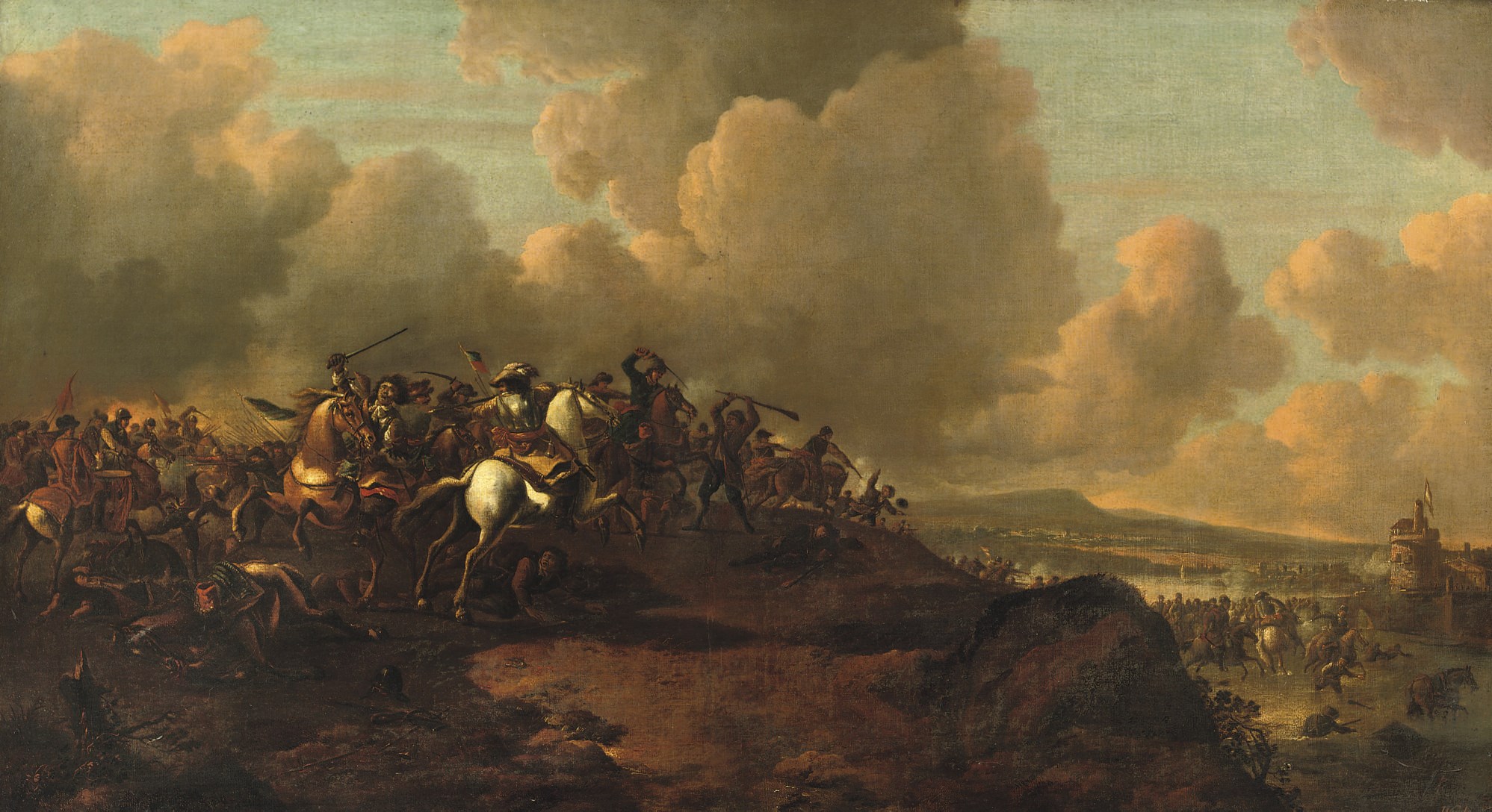 Circle of Jan Wijck (Haarlem 1640-1702 Mortlake)