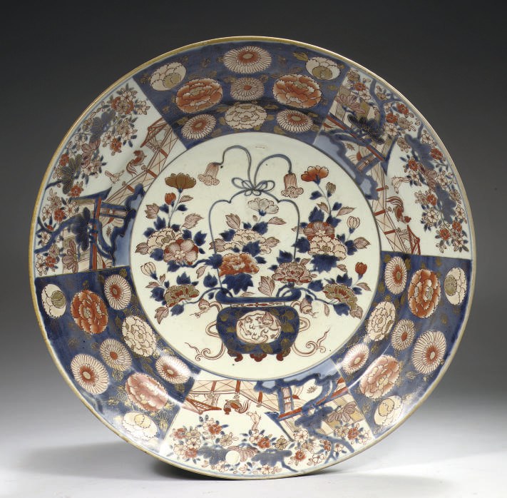 A Japanese Imari charger