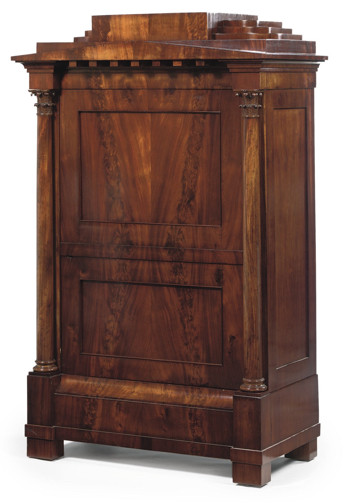 A NORTH GERMAN MAHOGANY CABINET