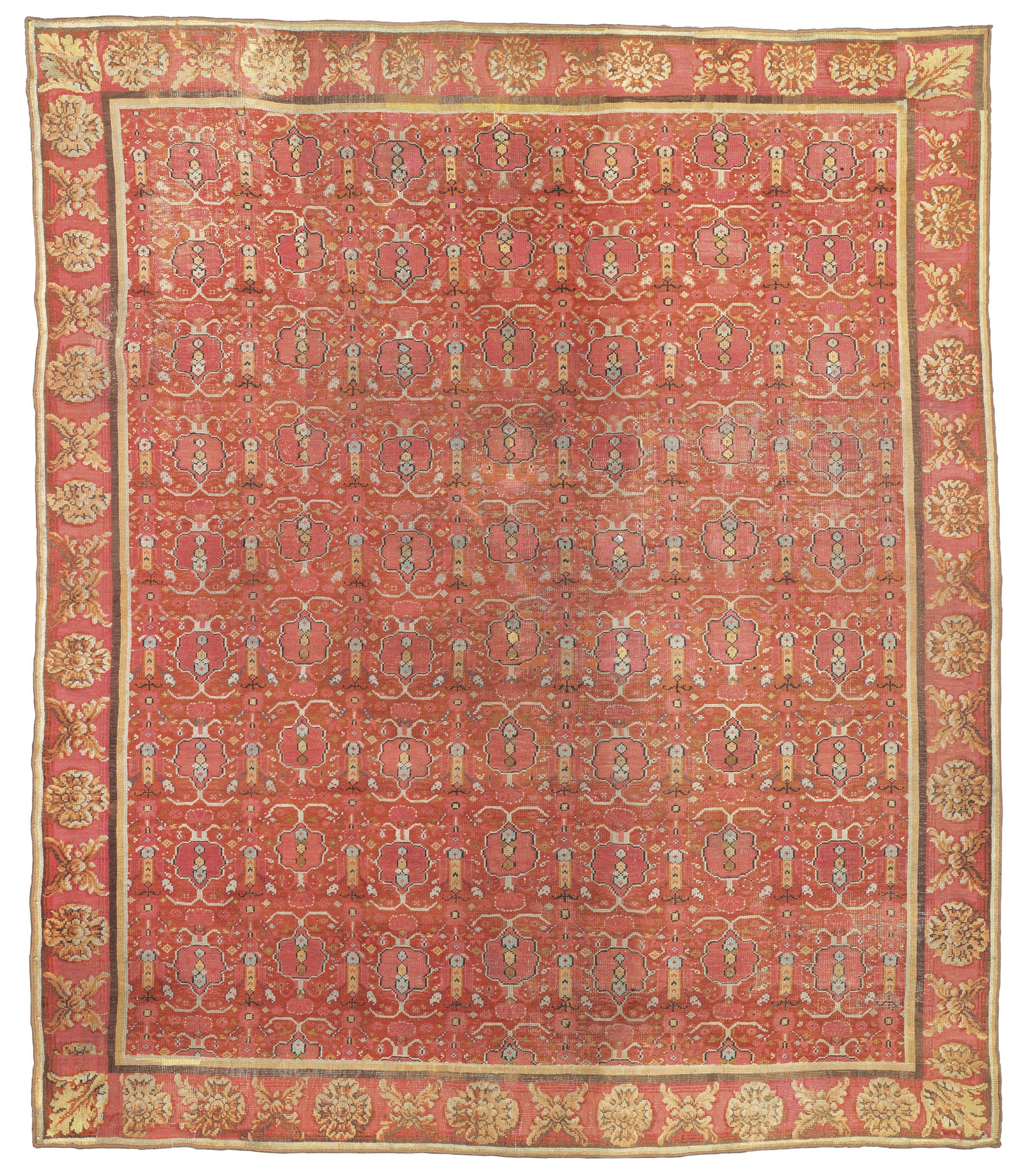 AN AXMINSTER CARPET