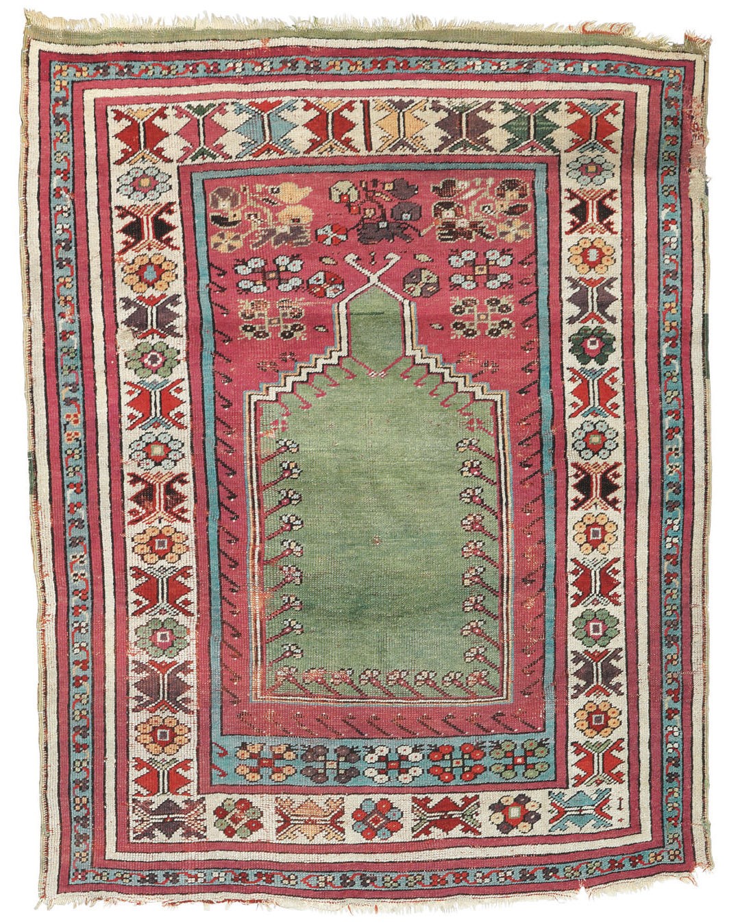 A KIRSEHIR PRAYER RUG