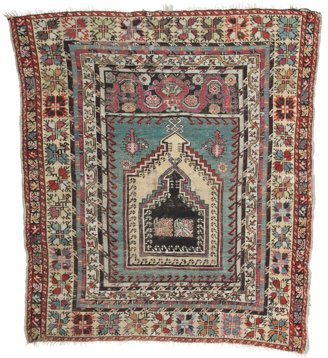 A MUDJUR PRAYER RUG