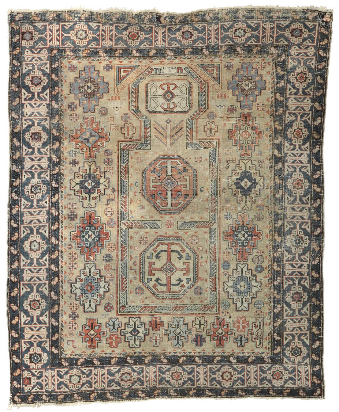A SHIRVAN PRAYER RUG
