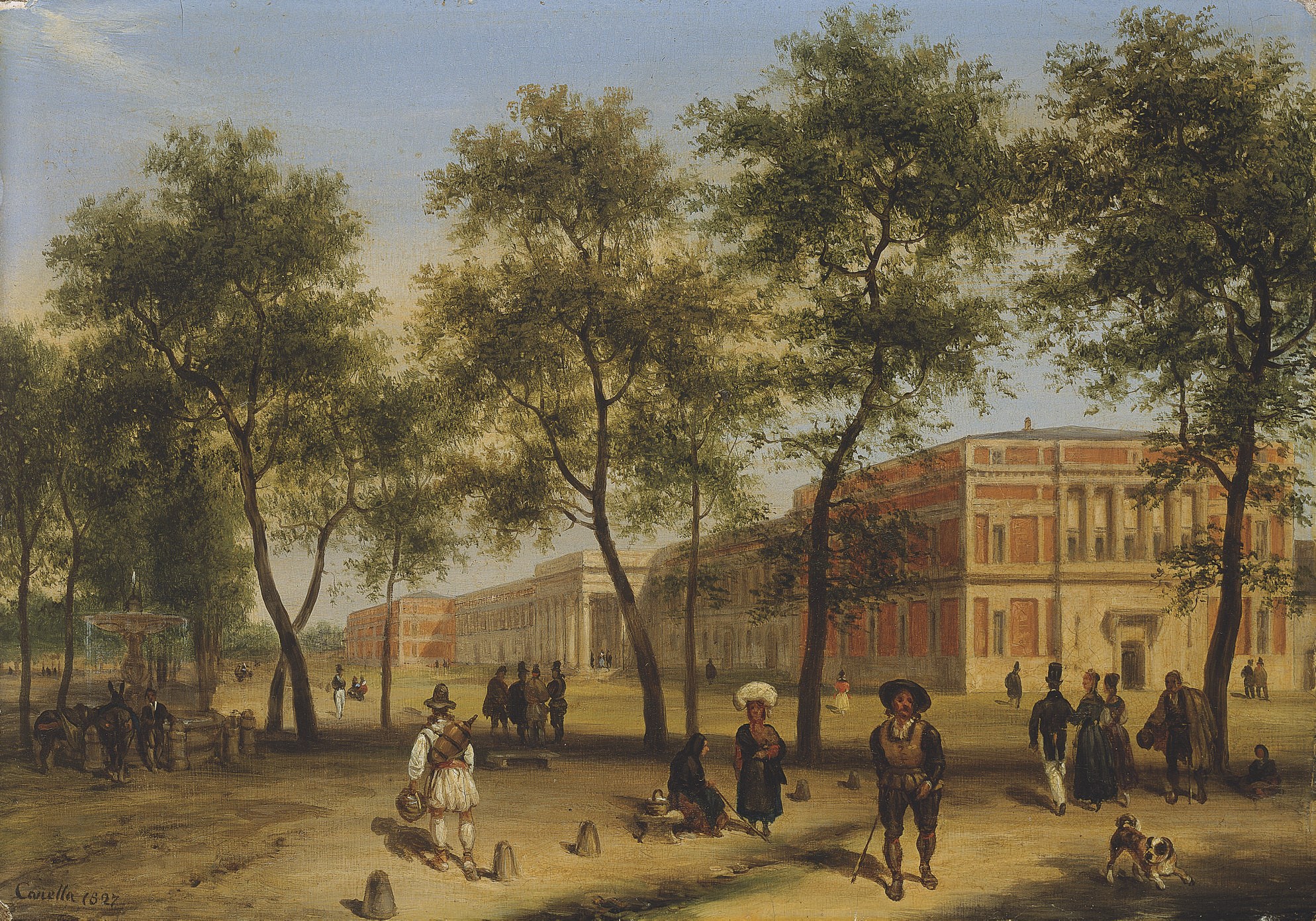 GIUSEPPE CANELLA (VERONE 1788-1847 FLORENCE)