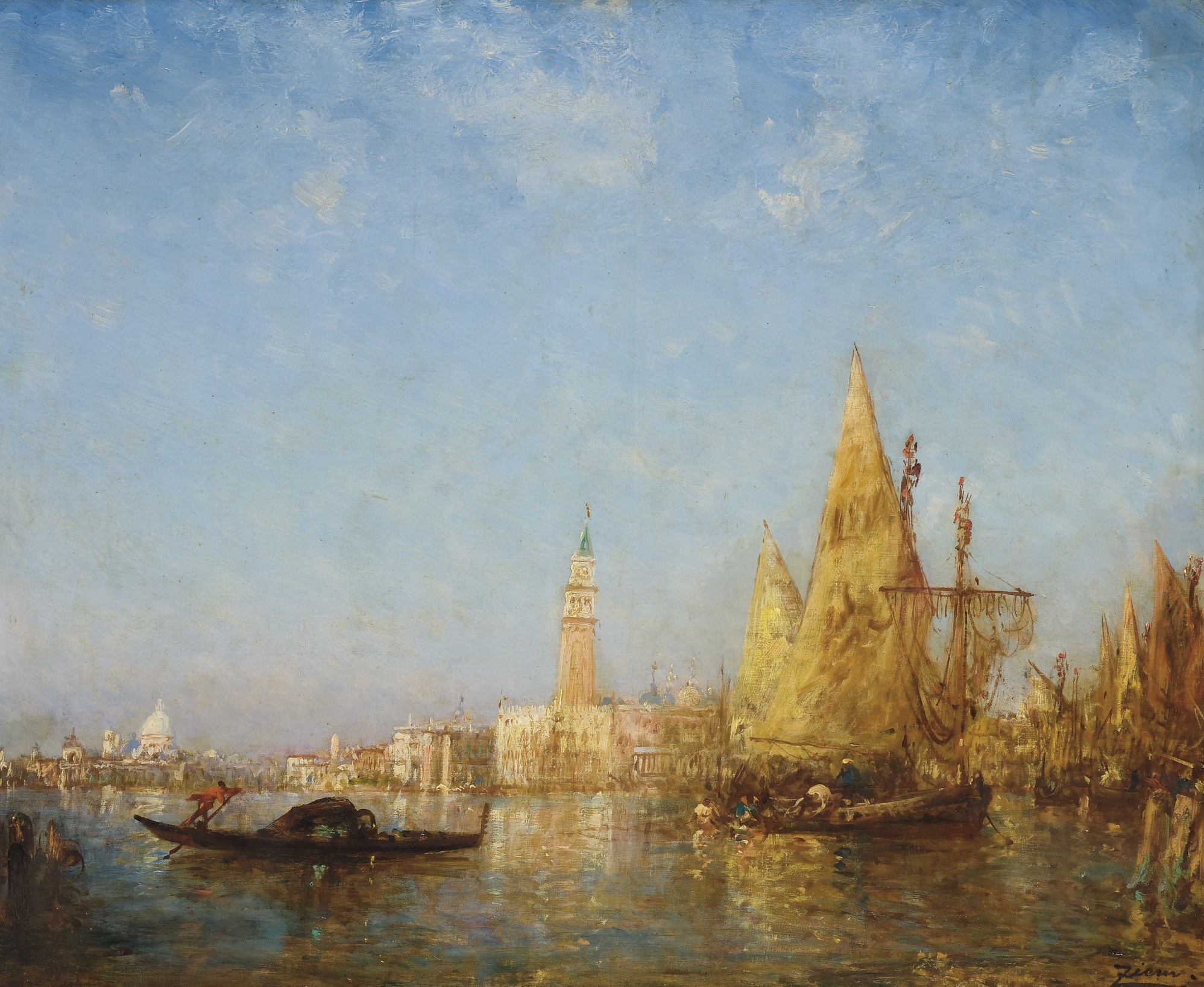 FELIX ZIEM (BEAUNE 1821-1911 PARIS)