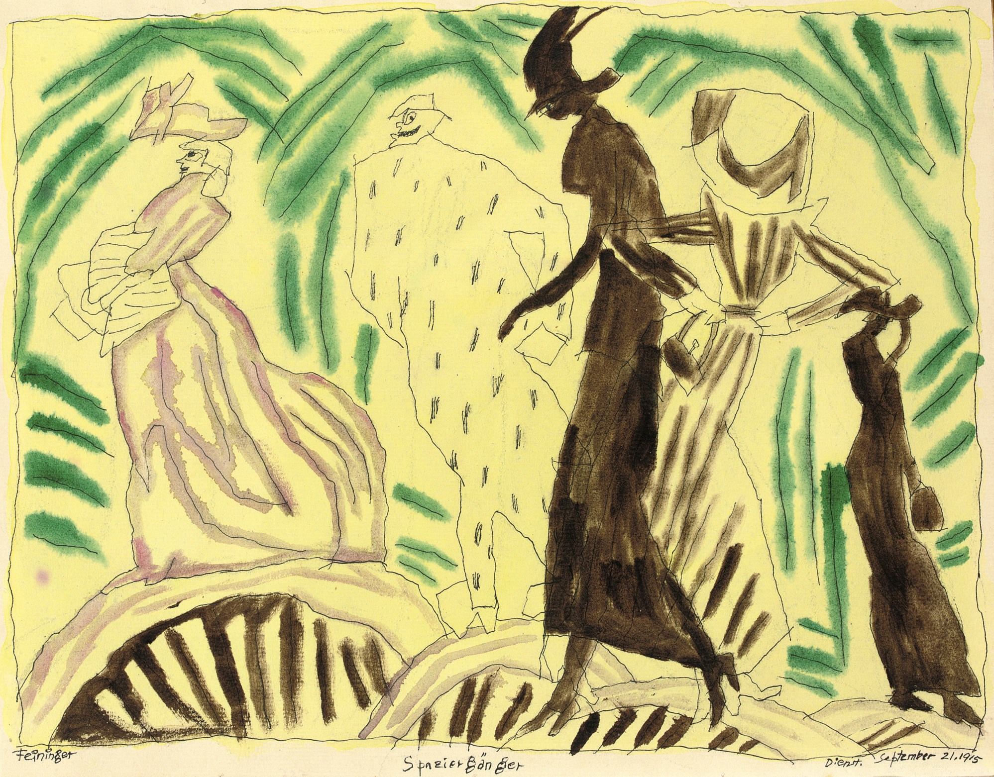 Lyonel Feininger (American, 1871-1956)