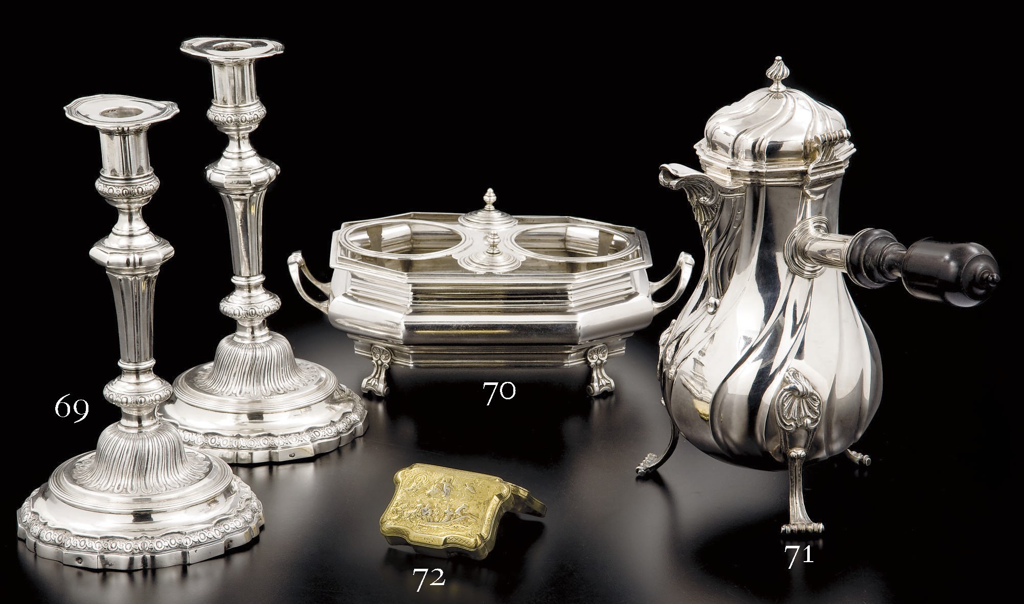 CAFETIERE EN ARGENT