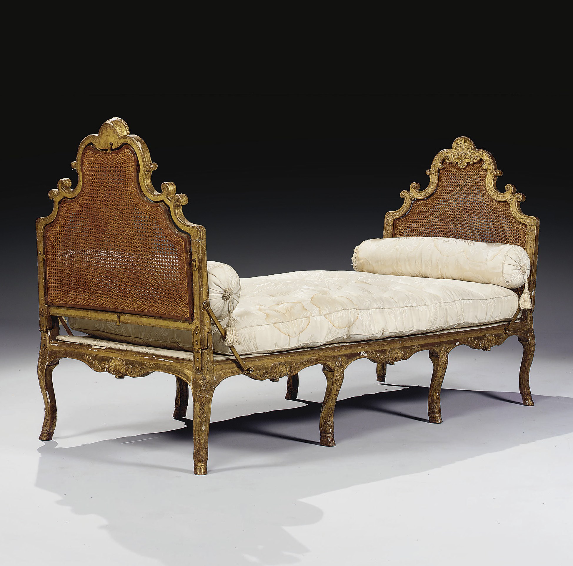 RARE LIT DE VOYAGE D'EPOQUE REGENCE
