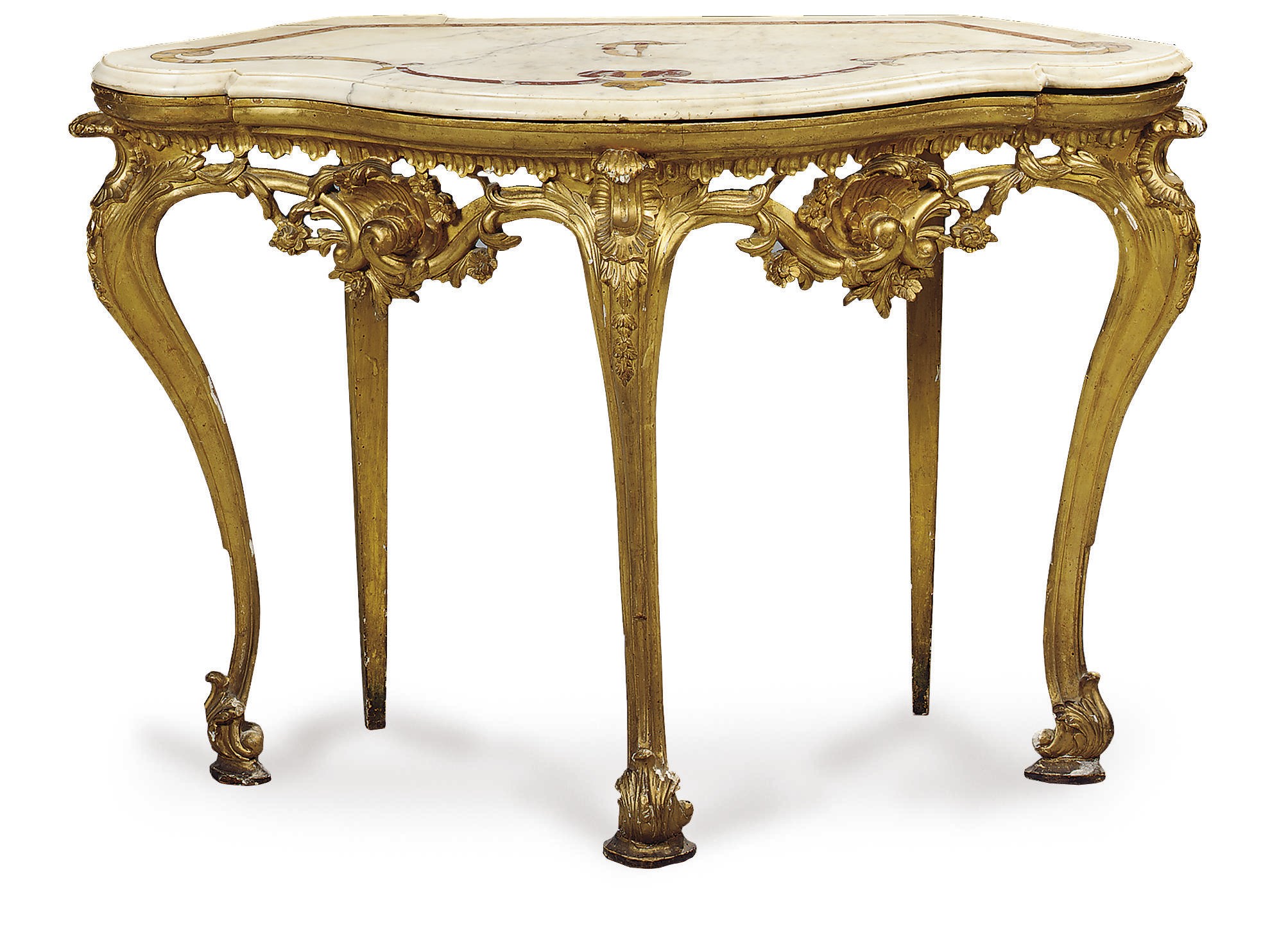 CONSOLE D'EPOQUE ROCOCO