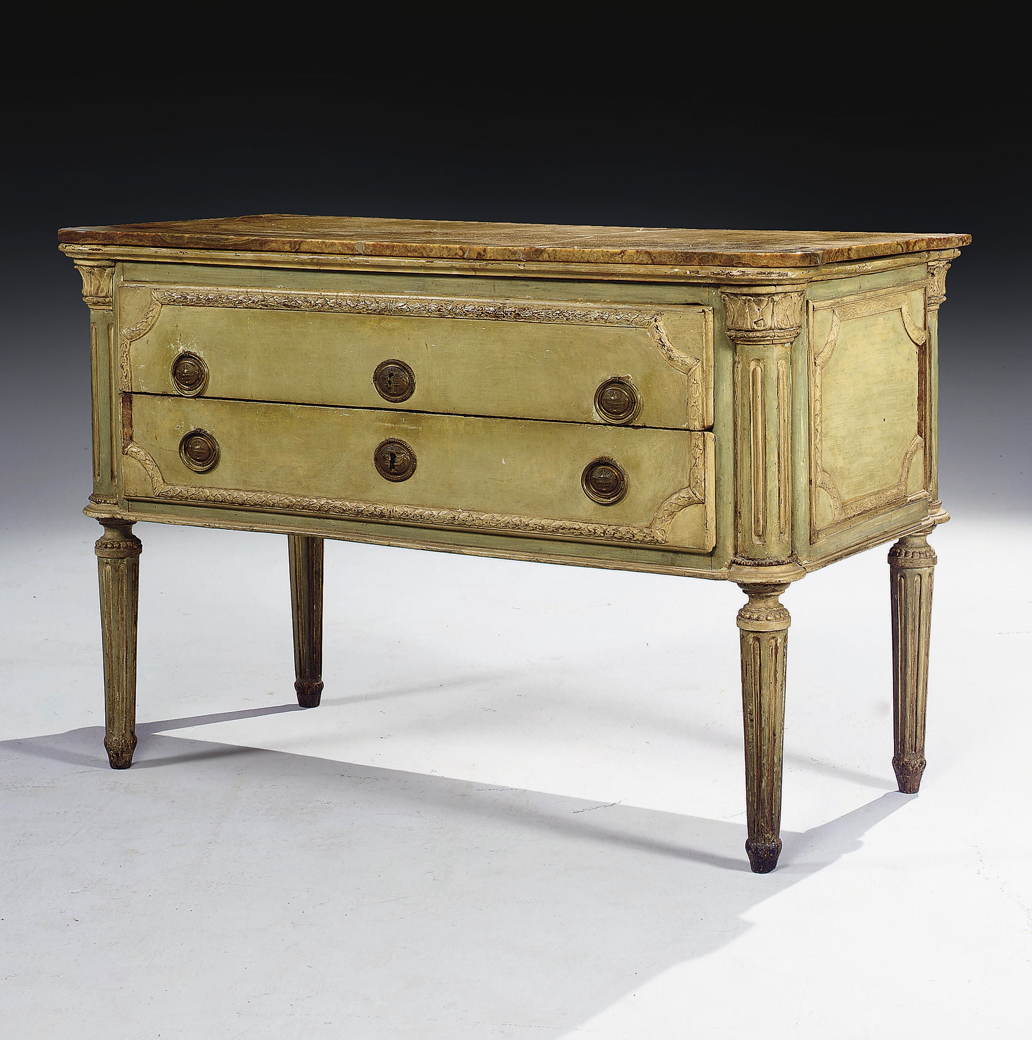 COMMODE D'EPOQUE NEOCLASSIQUE