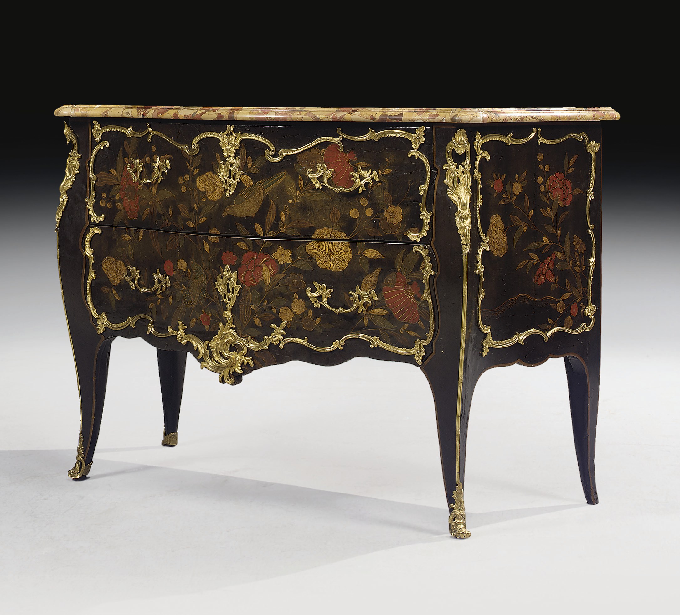 COMMODE D'EPOQUE LOUIS XV