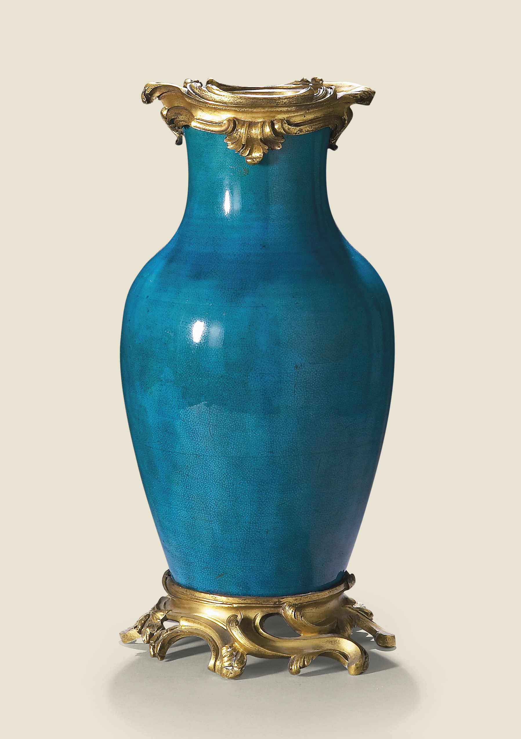 VASE MONTE D'EPOQUE LOUIS XV